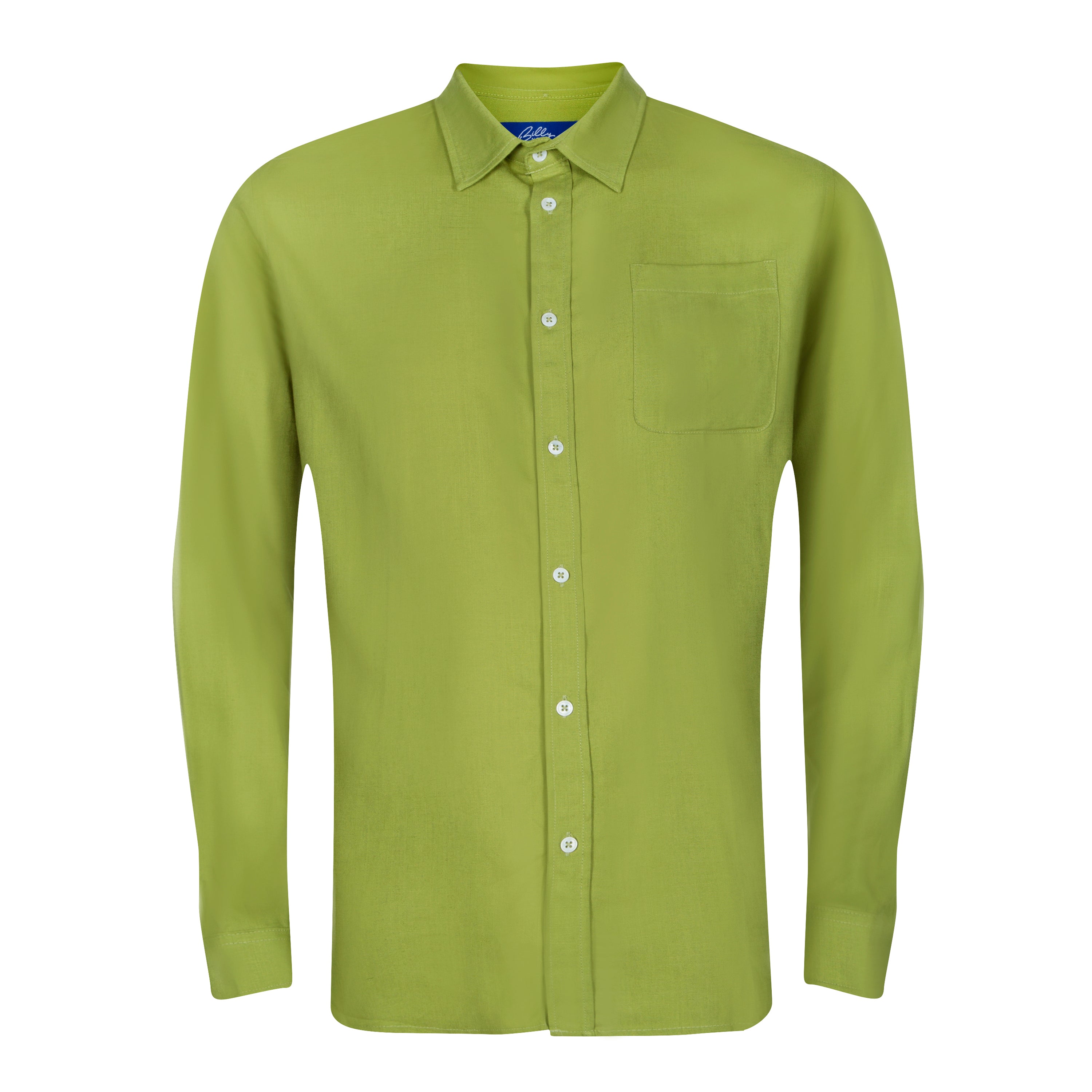 chartreuse mens dress shirt Ribbed Chartreuse Shirt