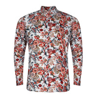 Men's Floral Symphony Long Sleeve Shirt