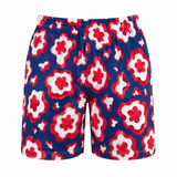 Men's Shorts Red\Royal Floral