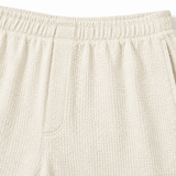 Men's Shorts Cream Waffle