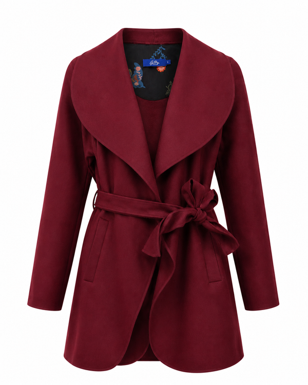 Ladies Montmartre Maroon