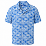 Men's Cuban Blue Mosaic