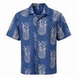 Men's Cuban Navy Fresh Pineapple