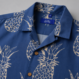 Men's Cuban Navy Fresh Pineapple