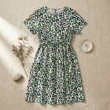 Ladies Sogo Dress Funky Leopard