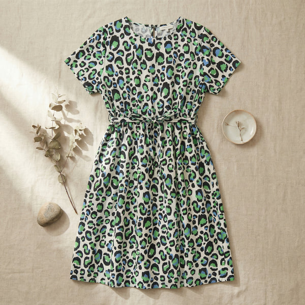 Ladies Sogo Dress Funky Leopard