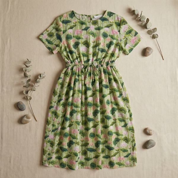 Ladies Sogo Dress Petals & Ponds