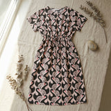 Ladies Sogo Dress Swans