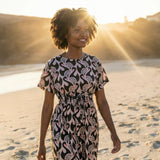 Ladies Sogo Dress Swans