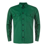 Men's Green & Navy Gingham Check Shirt
