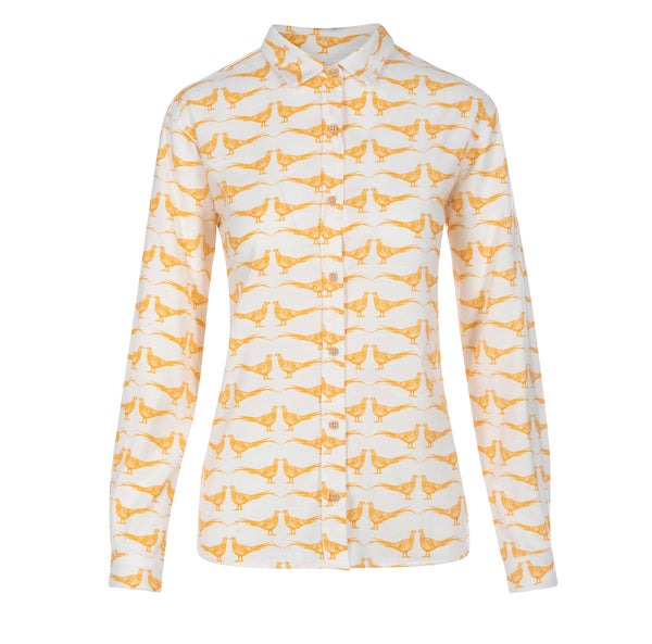 Ladies Yellow Bird Shirt