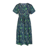 Ladies Sogo Dress Navy Garden