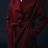 Ladies Montmartre Maroon