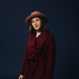 Ladies Montmartre Maroon