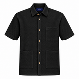 Men's Boxer Black Waffle