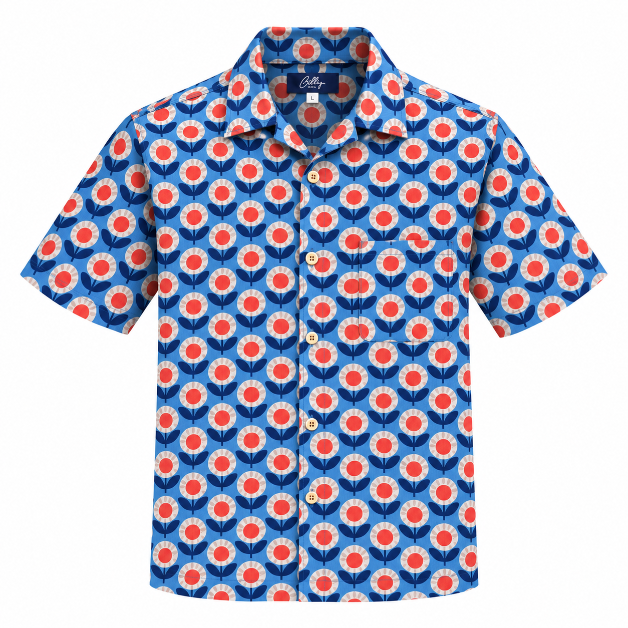Men's Cuban Daisy Dream short sleeve Cuban shirt