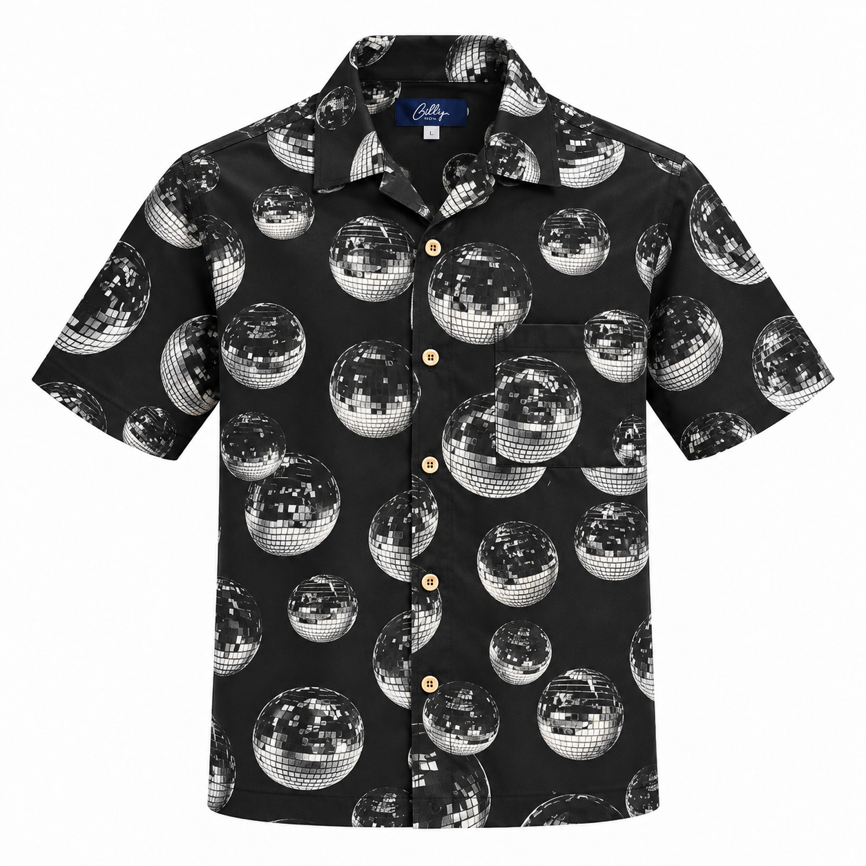 Men's Cuban Disco Fever short sleeve Cuban shirt