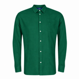 Men's Exodus Emerald Linen long sleeve shirt