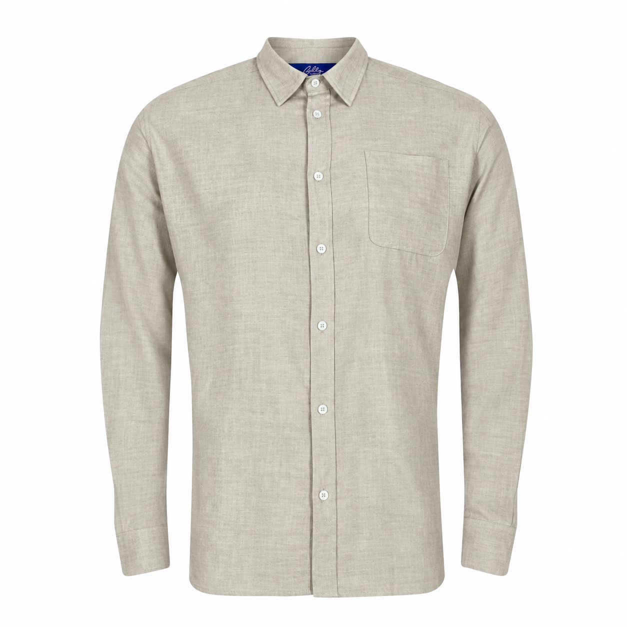 Men's Exodus Oatmeal Linen long sleeve shirt
