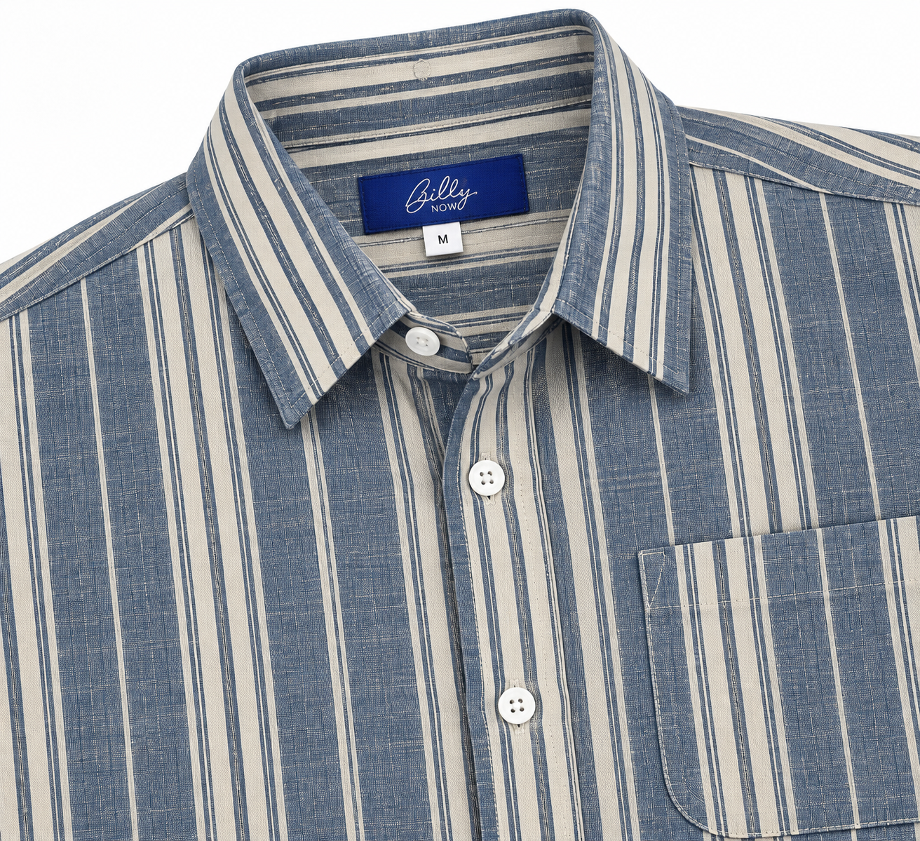 Men's Exodus Coastal Linen long sleeve shirt, photo 2