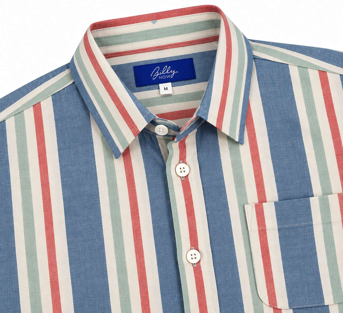 Men's Exodus Amalfi Stripe long sleeve shirt, photo 2