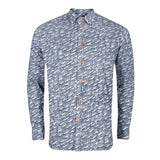 Men's Hokusai Wave Exodus Long Sleeve Shirt
