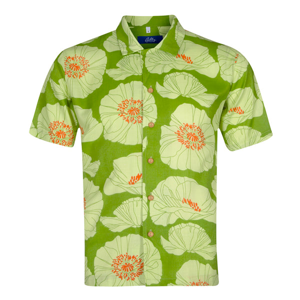 Men Cuban-Floating Hibiscus