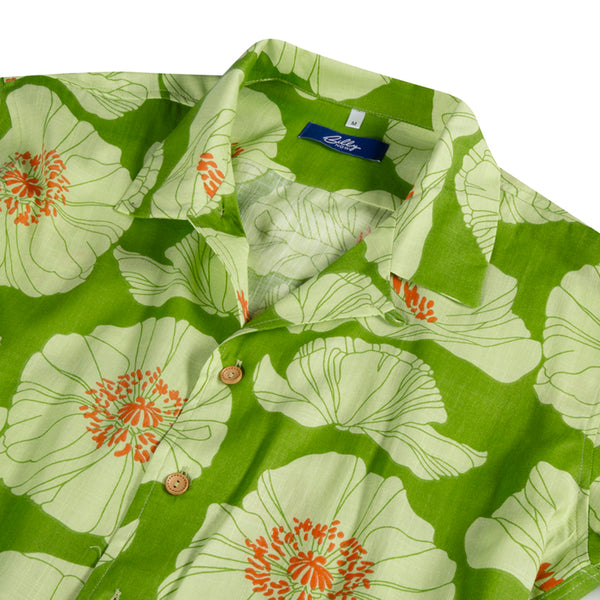 Men Cuban-Floating Hibiscus