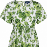 Ladies Sogo Dress White Garden
