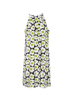 Ladies Sandy Dress - Lime and White Daisy